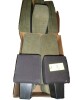 Ebern Designs Brooklington Upholstered Sofa in Light Green Polyester in Box (2 Boxes) $899 (May be Incomplete) - 2