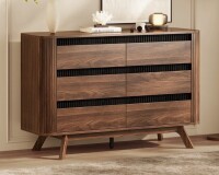 Ebern Designs 6-drawer Dresser 47.2"w Double Dresser Wide Dresser New in Box $999