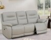 Latitude Run Royace Faux Leather Power Reclining Sofa New $2499