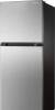 Insignia&trade;
- 22 in. Wide 10.1 Cu. Ft. Top-Freezer Refrigerator with Reversible 
Door and ENERGY STAR Certification - Stainless Steel Look New On Working
$899