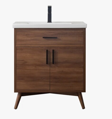 Studio Designs Binford 30'' Single Bathroom Vanity with Ceramic Top New in Box $1299