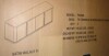 George Oliver Vance Rectangular TV Stand for TV's up to 78" in Satin Walnut New in Box $599 - 2