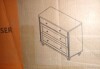 Charlton Home Scarlett 33.9'' W 3 - Drawer Dresser New in Box $599 - 2