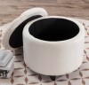 Etta Avenue&trade; Briana Velvet Tufted Round Storage Ottoman New In Box $299