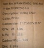 Bay Isle Home&trade; Upholstered Seat Solid Wood Dining Chair, Rattan Back Side Chair For Living Room/Dining Room New In Box $299 - 2