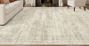 Bungalow Rose Washable Rug, Distressed Persian Rug for Living Room, Stain resistant Abstract Area Rug, 9' x 12' $399