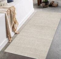 Ebern Designs 2' x 6' Vintage Striped Non Slip Washable Area Rug $199