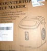 SIMZLIFE 9.4 in. 26.5lbs/24H Bullet Ice Countertop Portable Ice Maker in Grey - 9-Cubes/6-Mins, Auto-Clean, Basket and Scoop New In Box $299 - 2