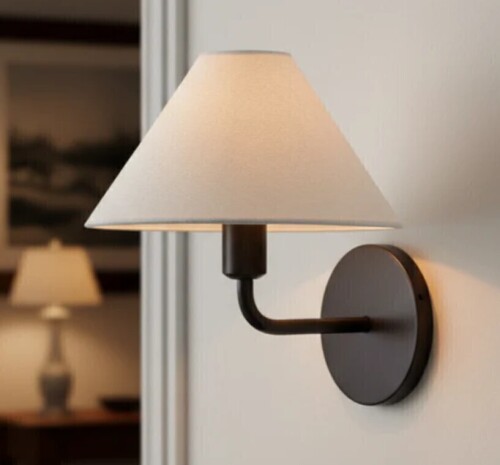 Toplamp Modern Beatrix Curved Metal Wall Sconce $399