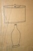 Mercer41 Autry 25.8"silky Gray Glass Table Lamp With Crystal Base New In Box $299 - 2