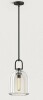 Everly Quinn 1 - Light Bell Single Pendant With Crystal Glass New In Box $999