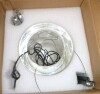 Everly Quinn 1 - Light Bell Single Pendant With Crystal Glass New In Box $999 - 2