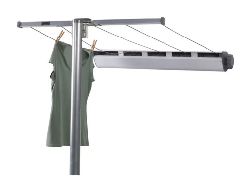 Household Essentials 3-Piece Clothesline Post Designed for the Household Essential 15 by 7-Inch Retractable Dryer New In Box $89