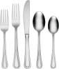 Oneida Tress Flatware Collection, 62-Piece Flatware Set with Serving Pieces, Service for 8 New In Box $199