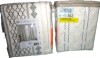 Ink+Ivy 1pc 50"x84" Room Darkening Imani Lined Curtain Panel Ivory - Geometric Mid-Century Modern Drapes, OEKO-TEX Certified New $79 - 2