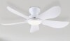Wrought Studio&trade; 46" Flush Mount Low Profile Ceiling Fan With Light And Remote/app Control New In Box $399