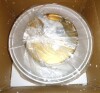 Dgroositon Double Drum 2 Light Semi Flush Mount Ceiling Light, Close to Ceiling Light Fixture with Fabric Linen Shade, Gold Brass, for Living Room, Bedroom, Dining Room,Hallway and Entryway Similar to Picture New In Box $199 - 2