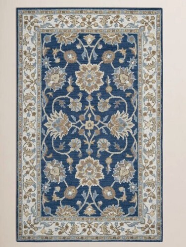 Birch Lane Onca Performance Hand Tufted Wool Oriental Indoor Rug 9 x 12' New $1999