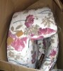 East Urban Home Upholstered Mid Century Modern Floral Accent Armchair with Solid Wood Legs New in Box $699 - 2