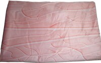 FuShvre Coral Shower Curtain Peach Colored Marble Shower Curtain for Bathroom New Shelf Pull
