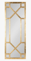 Highland Dunes Lyra Engineered Wood Flat Mirror, 47" x 18" New In Box $399