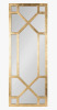 Highland Dunes Lyra Engineered Wood Flat Mirror, 47" x 18" New In Box $399