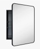 Ebern Designs Garnes Recessed or Surface Mount Framed Medicine Cabinet with Adjustable Shelves New In Box $299