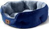 Asvin Small Dog Bed for Small Dogs, Cat Beds for Indoor Cats, Pet Bed for Puppy and Kitty, Extra Soft & Machine Washable with Anti-Slip & Water-Resistant Oxford Bottom, Blue, 20 inches New In Box $79
