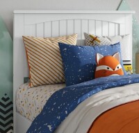 Viv + Rae&trade; Twin Size Kindig Solid Wood Coastal Cottage Panel Headboard New in Box $299