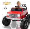 Chevrolet Cheyenne 24 Volt Ride on Toys with Remote, Ride on Truck for Big Kids 3-8 Years, Wisairt Power Car Wheels with 2 Seater, Red in Box $599