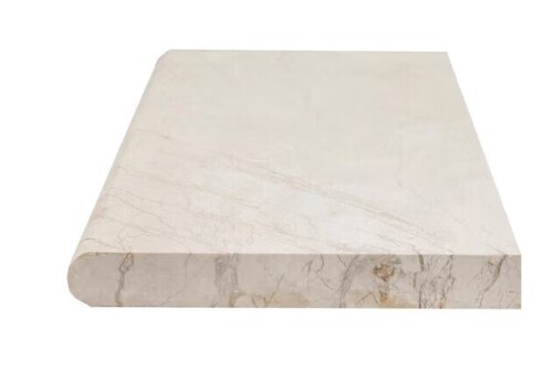 MSI Aegean Pearl 5 cm x 12 in. x 24 in. Tumbled Marble Pool Coping (2 sq. ft.) $99