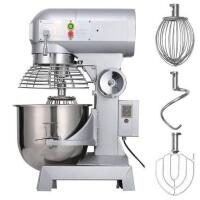 Svopes 15 qt. Commercial Food Mixer, 600 W with 3-Adjustable Speeds (110/178/390 RPM), Heavy Duty in Silver $699