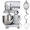 Svopes 15 qt. Commercial Food Mixer, 600 W with 3-Adjustable Speeds (110/178/390 RPM), Heavy Duty in Silver $699