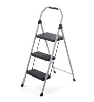 Gorilla Ladders 3-Step Compact Steel Step Stool with 225 lb. Load Capacity Type II Duty Rating (8ft. Reach Height) New $99