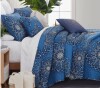 SouthShore Fine Linens Full/Queen Size Midnight Floral Collection Microfiber 6 Piece Oversized Quilt Set by Southshore Fine Linens New In Box $299