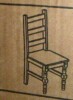 Alcott Hill&reg; Solid Wood Dining Chair Dhven New In Box $299 - 2