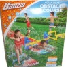 Banzai 2-in-1 Obstacle Course Water Slide, Ages 5-12 New In Box $49 - 2