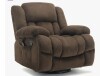 Latitude Run Kinue 41.3" W Swivel Upholstered Recliner with Massage and Heat New in Box $999