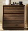 Millwood Pines Fleurance 25.5'' W Modern Rounded Corners 3-Drawer End Table with Built-In Power New in Box $499