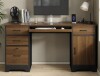 17 Stories 59&rdquo; Industrial Executive Desk with Outlet,Computer Desk Office Desk with Keyboard Tray and Locked Drawer&Large Storage Cabinet New in Box $399