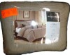 Madison Park Cozy Comforter Set Casual Blocks Design All Season, Matching Bed Skirt, Decorative Pillows, Cal King (104"x92"), Dallas Corduroy, Taupe Brown, 7 Piece New In Box $299 - 2