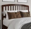 Harriet Bee Twin Size Slat Headboard, Solid Wood, Walnut Finish / Viv + Rae Farrah Twin Size Solid Hardwood Headboard New In Box Assorted $299