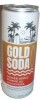 Gold Soda - Natural Ingredients - Organic Cane Sugar - Non-GMO - No Preservatives - Monk Fruit - Sparkling Water - Made with Natural and Organic Flavors - Ginger Apple 12 fl oz - 2