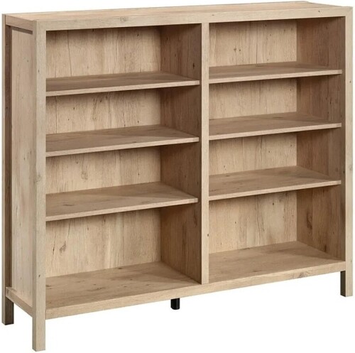 Sauder Pacific View Horizontal Bookcase, Prime Oak Finish, New in Box $499