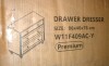 WAMPAT Farmhouse Style Dresser for Bedroom with 3 Wooden Drawers, Mid Century Modern Wooden Closet Storage Organizer, Oak, New in Box $299 - 2