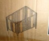 Little Seeds Crawford Curved Post 3-in-1 Crib, Sharkey Gray, New in Box $399 - 2