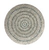 Olivia & May Mother of Pearl Plate Handmade Mosaic Wall Decor Beige - Coastal Style, Vertical Orientation, MDF Composite, 27L x 4W x 27H inches New In Box $199