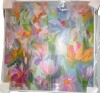 Art Remedy Ethereal Flower Canvas Floral Abstract Art by Art Remedy, 40" H x 40" W x 1.5" D New In Box $399 - 2