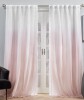 Exclusive Home Set of 2 84"x54" Crescendo Lined Blackout Hidden Tab Curtain Panel Blush - Thermal Room Darkening $79