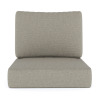 Birch Lane Amala Outdoor 2-Piece Sunbrella&reg; Seat/Back Cushion, 25" W x 25.5" D Grey / Navy / Assorted New In Box Assorted $199